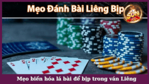Một mẹo được nhiều tay chơi biết đến là bí mật giấu một lá bài ở một vị trí kín đáo, phổ biến nhất là tay áo, dưới đùi đối với chơi bài Liêng ở sòng bạc. Khi có cơ hội, lá bài này sẽ có tác dụng được tráo đổi với một lá bài không có lợi trên tay, tạo ra một tổ hợp bài mang giá trị mạnh hơn. Kỹ thuật này cũng cần sự khéo léo và khả năng đánh lạc hướng chuyên nghiệp.  Biến hóa lá bài khôn lường để đánh Liêng bịp 