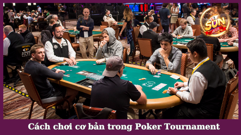 Cách chơi cơ bản trong Poker Tournament cho tân binh