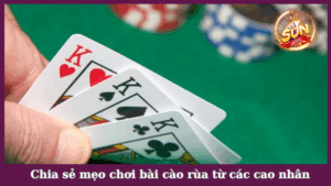Chia sẻ mẹo chơi bài cào rùa từ các cao nhân