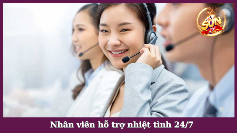 Hỗ trợ tận tâm 24/7 khi chơi live casino tại Sunwin