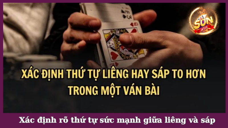 Thứ tự tổ hợp bài trả lời câu hỏi liêng hay sáp to hơn